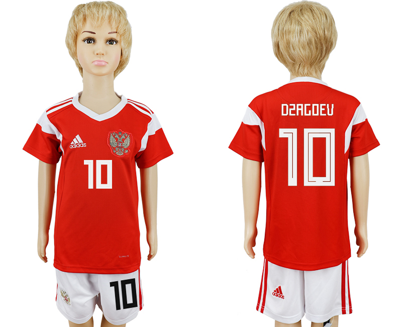 2018 World Cup Children football jersey RUSSIA CHIRLDREN #10 DZA